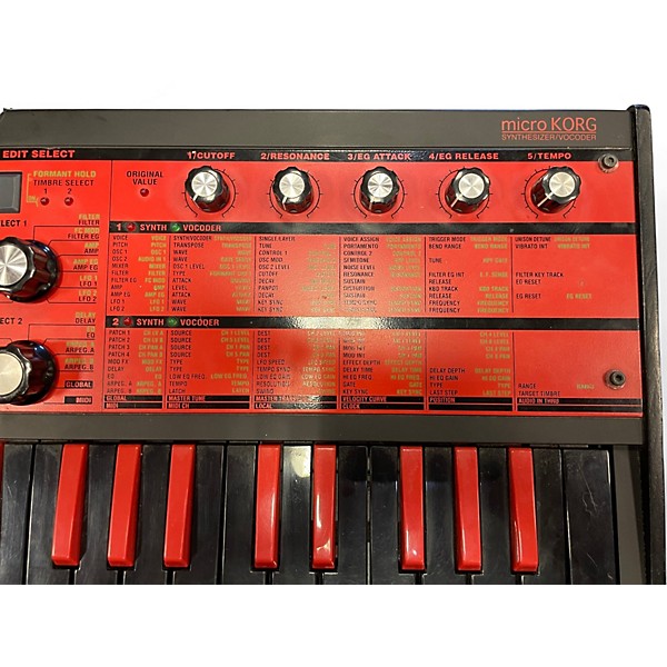 Used KORG Micro Korg 37 Key Synthesizer