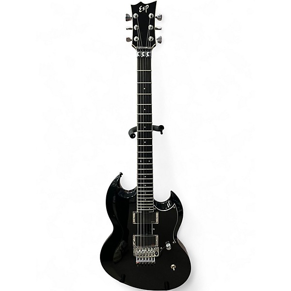 Used ESP SADO CUSTOM SHOP VIPER Black Solid Body Electric Guitar