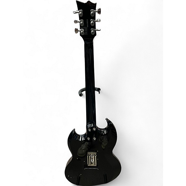 Used ESP SADO CUSTOM SHOP VIPER Black Solid Body Electric Guitar