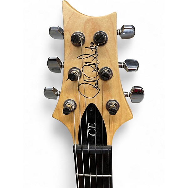 Used PRS CE24 LTD Flame Maple Natural Solid Body Electric Guitar
