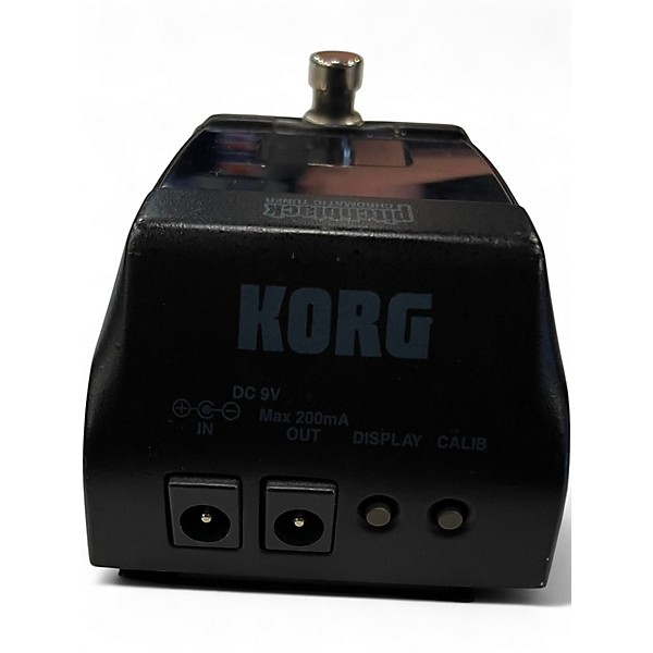 Used KORG PB01 Pitchblack Chromatic Tuner Pedal