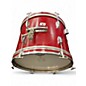 Used 1960s Polaris 3 Piece Vintage MIJ Luan Poplar Red Sparkle Drum Kit