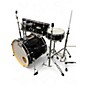 Used Pearl 5 Piece Export Jet Black Drum Kit