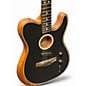 Used Fender Acoustasonic Standard Telecaster Black Acoustic Electric Guitar