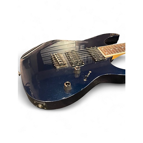Vintage 2001 Ibanez RG321 RG Series Navy Sparkle Solid Body Electric Guitar