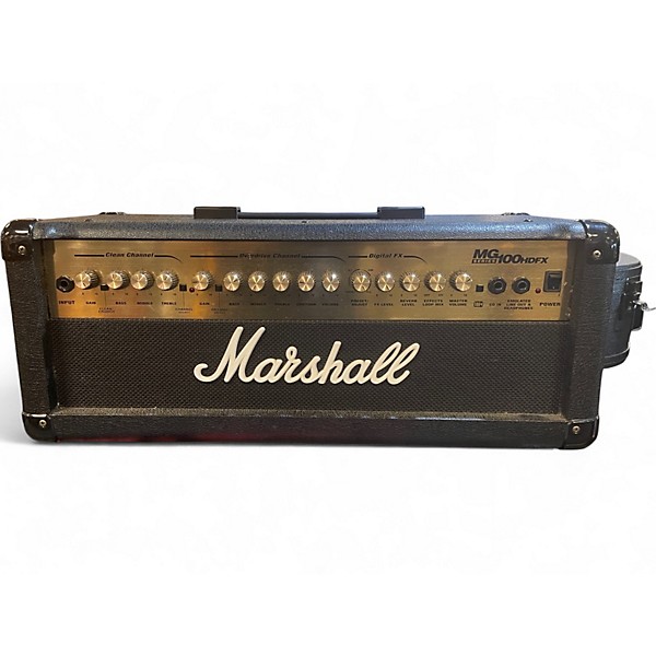 Used Marshall MG100HDFX 100W Solid State Guitar Amp Head