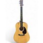 Used Martin D10E Natural Acoustic Electric Guitar thumbnail