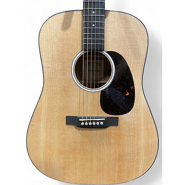 Used Martin D10E Natural Acoustic Electric Guitar