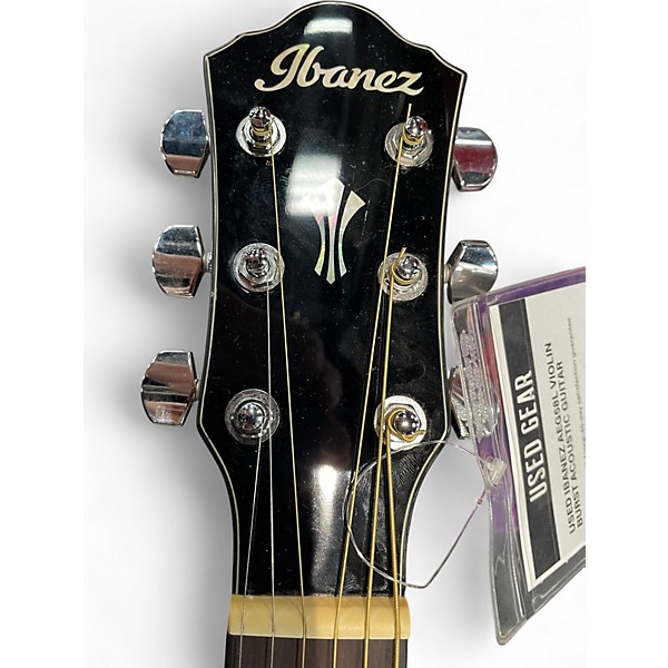 Used Ibanez Aeg58L Violin Burst Acoustic Guitar
