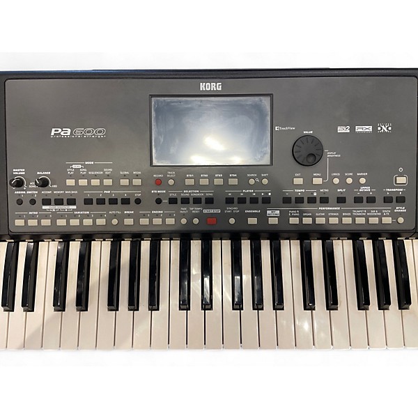 Used KORG PA600 Arranger Keyboard