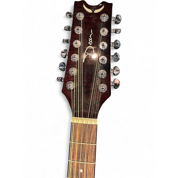Used Dean EFM12TGE TIGERS EYE 12 String Acoustic Guitar