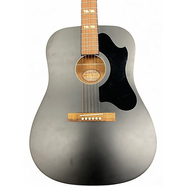 Used Recording King RDS-7-MBK Black Acoustic Guitar
