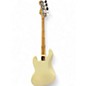 Used Fender Standard Jazz Bass Olympic White Electric Bass Guitar