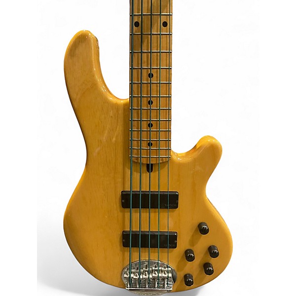 Used Lakland 55-01 Skyline Series 5 String Natural Electric Bass Guitar