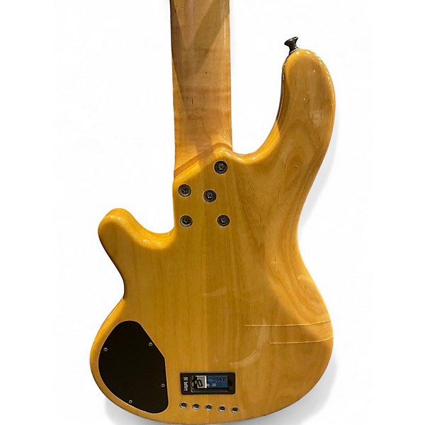Used Lakland 55-01 Skyline Series 5 String Natural Electric Bass Guitar