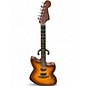 Used Fender Acoustasonic Jazzmaster Honey Burst Acoustic Electric Guitar
