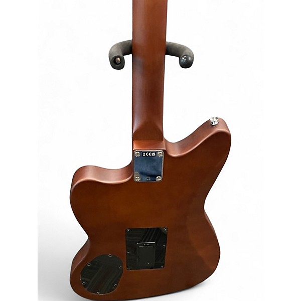 Used Fender Acoustasonic Jazzmaster Honey Burst Acoustic Electric Guitar