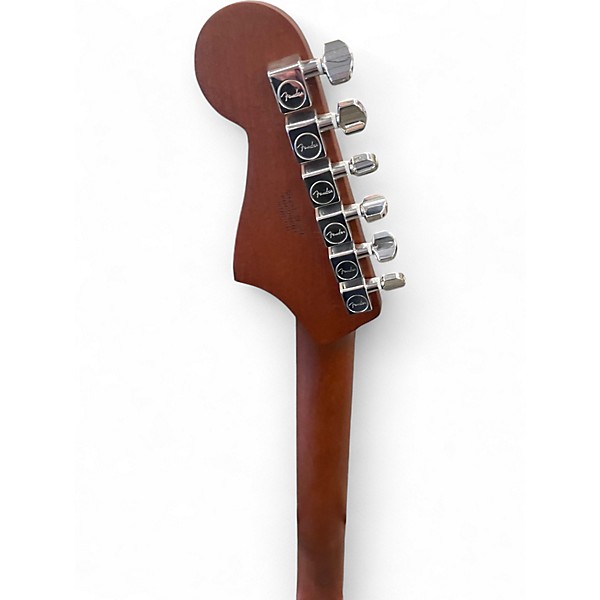 Used Fender Acoustasonic Jazzmaster Honey Burst Acoustic Electric Guitar