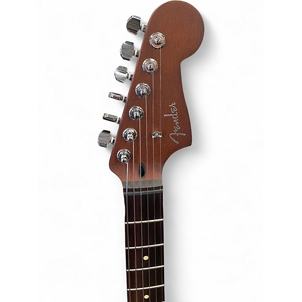 Used Fender Acoustasonic Jazzmaster Honey Burst Acoustic Electric Guitar