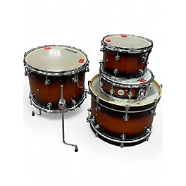 Used DW 4 Piece design series 4 piece sunburst Drum Kit