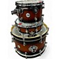 Used DW 4 Piece design series 4 piece sunburst Drum Kit
