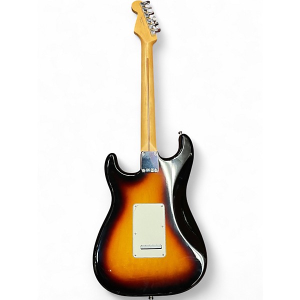 Used Fender Standard Stratocaster 2 Tone Sunburst Solid Body Electric Guitar