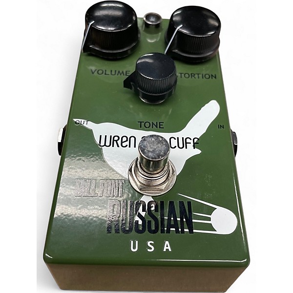Used Wren And Cuff TALL FONT RUSSIAN Effect Pedal