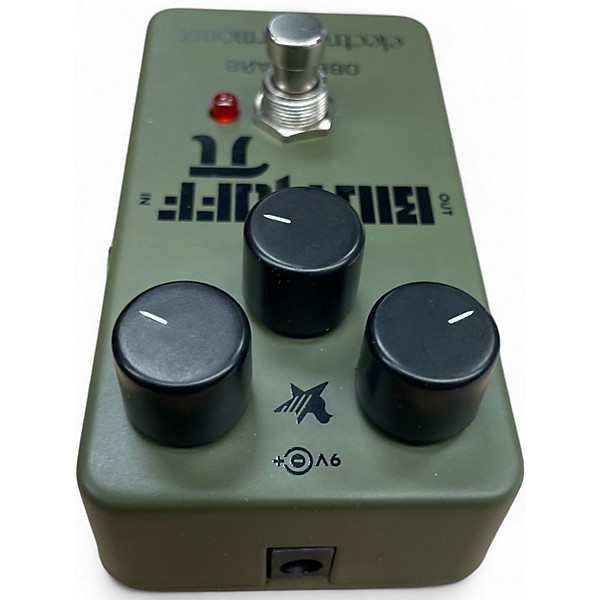 Used Electro-Harmonix Green Russian Big Muff Pi Fuzz Effect Pedal