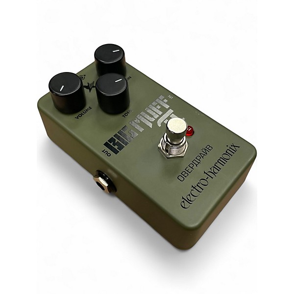 Used Electro-Harmonix Green Russian Big Muff Pi Fuzz Effect Pedal
