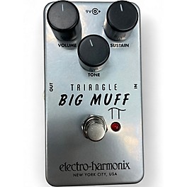 Used Electro-Harmonix Big Muff Triangle Pi Distortion Effect Pedal