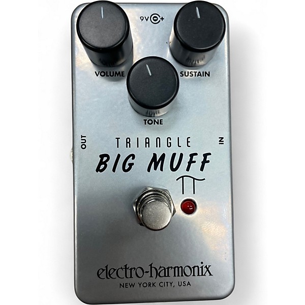Used Electro-Harmonix Big Muff Triangle Pi Distortion Effect Pedal