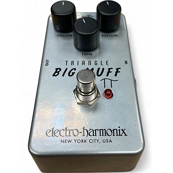 Used Electro-Harmonix Big Muff Triangle Pi Distortion Effect Pedal