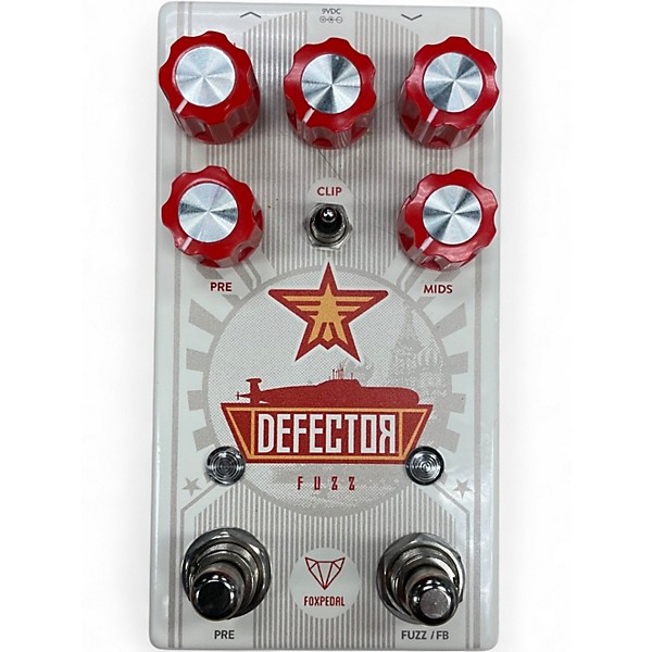 Used Foxpedal DEFECTOR FUZZ Effect Pedal
