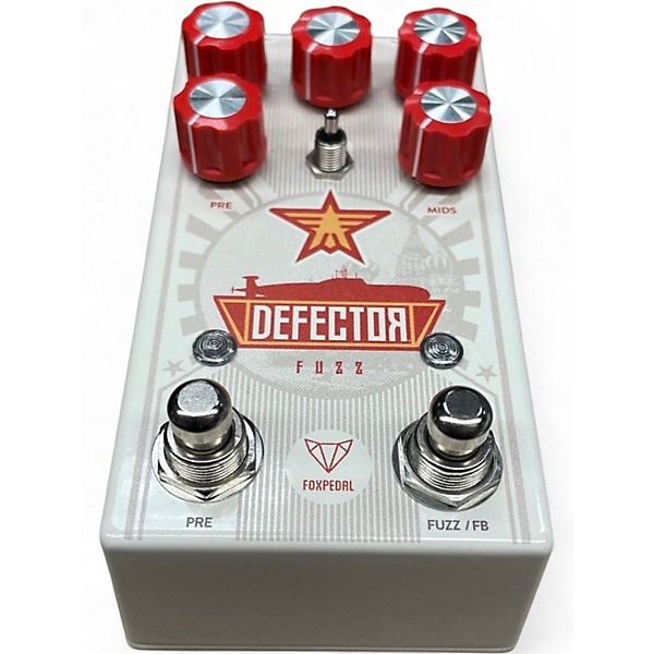 Used Foxpedal DEFECTOR FUZZ Effect Pedal