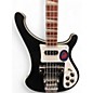 Used Rickenbacker 4003 Jetglo Black Electric Bass Guitar