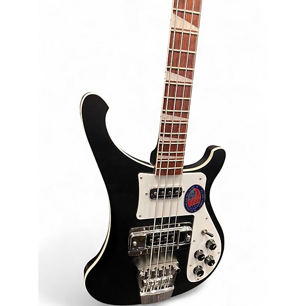 Used Rickenbacker 4003 Jetglo Black Electric Bass Guitar