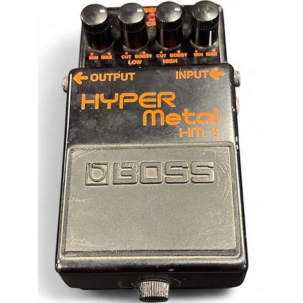 Used BOSS HM3 Hyper Metal Distortion Effect Pedal