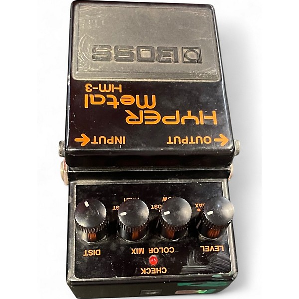 Used BOSS HM3 Hyper Metal Distortion Effect Pedal