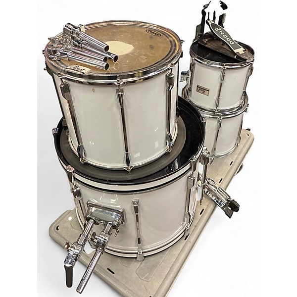 Used Pearl 4 Piece Export-Pro Series Classic White Drum Kit