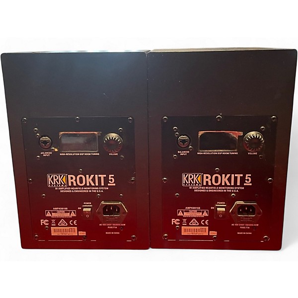 Used KRK ROKIT 5-PAIR Powered Monitor