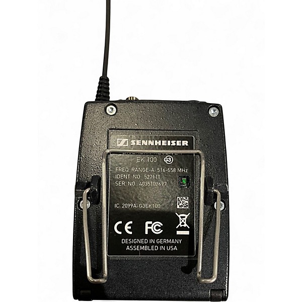 Used Sennheiser EW 100 G3 Lavalier Wireless System
