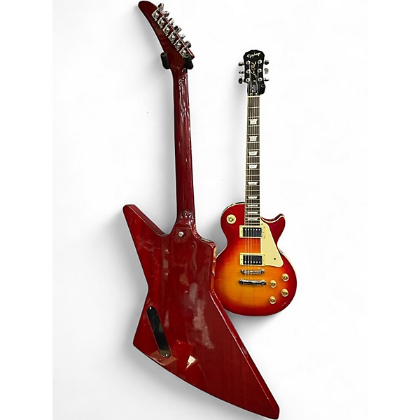 Used Gibson Explorer T Maroon Solid Body Electric Guitar