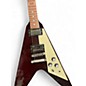 Used Gibson Flying V aged cherry Solid Body Electric Guitar