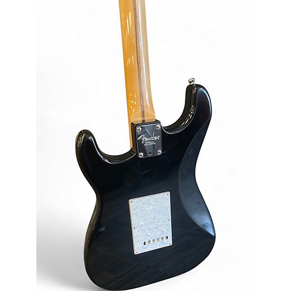 Used Fender Player Stratocaster Black Solid Body Electric Guitar