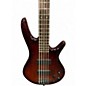 Used Ibanez GSR205SM 5 String Sunburst Electric Bass Guitar