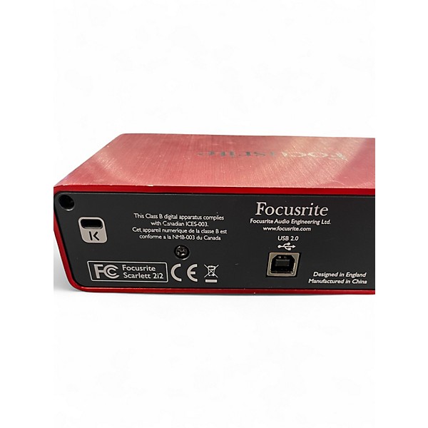 Used Focusrite Scarlett 2i2 Audio Interface