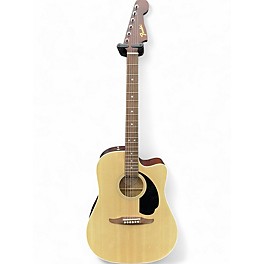 Used Fender Redondo Natural Acoustic Electric Guitar