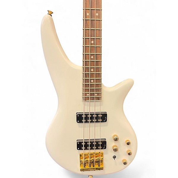 Used Jackson JS3 White Electric Bass Guitar