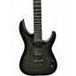 Used Schecter Guitar Research KM-6  Trans Black Solid Body Electric Guitar