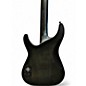 Used Schecter Guitar Research KM-6  Trans Black Solid Body Electric Guitar